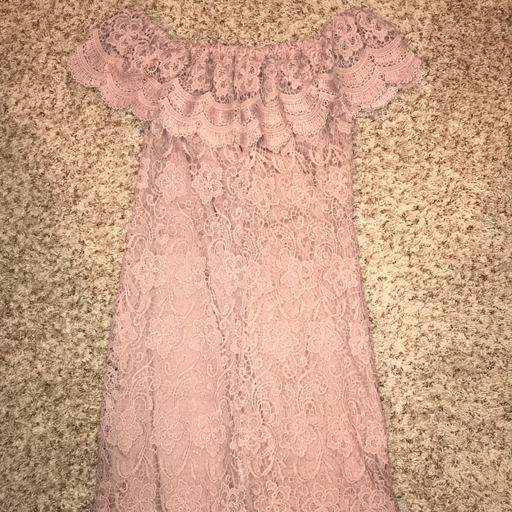 Off the shoulder dress